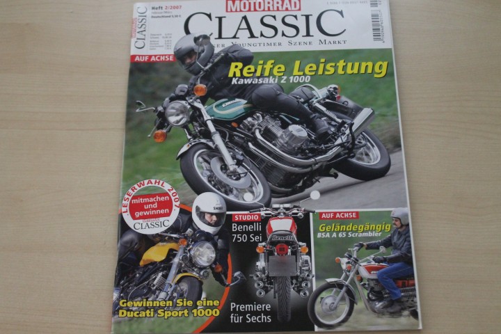 Deckblatt Motorrad Classic (02/2007)